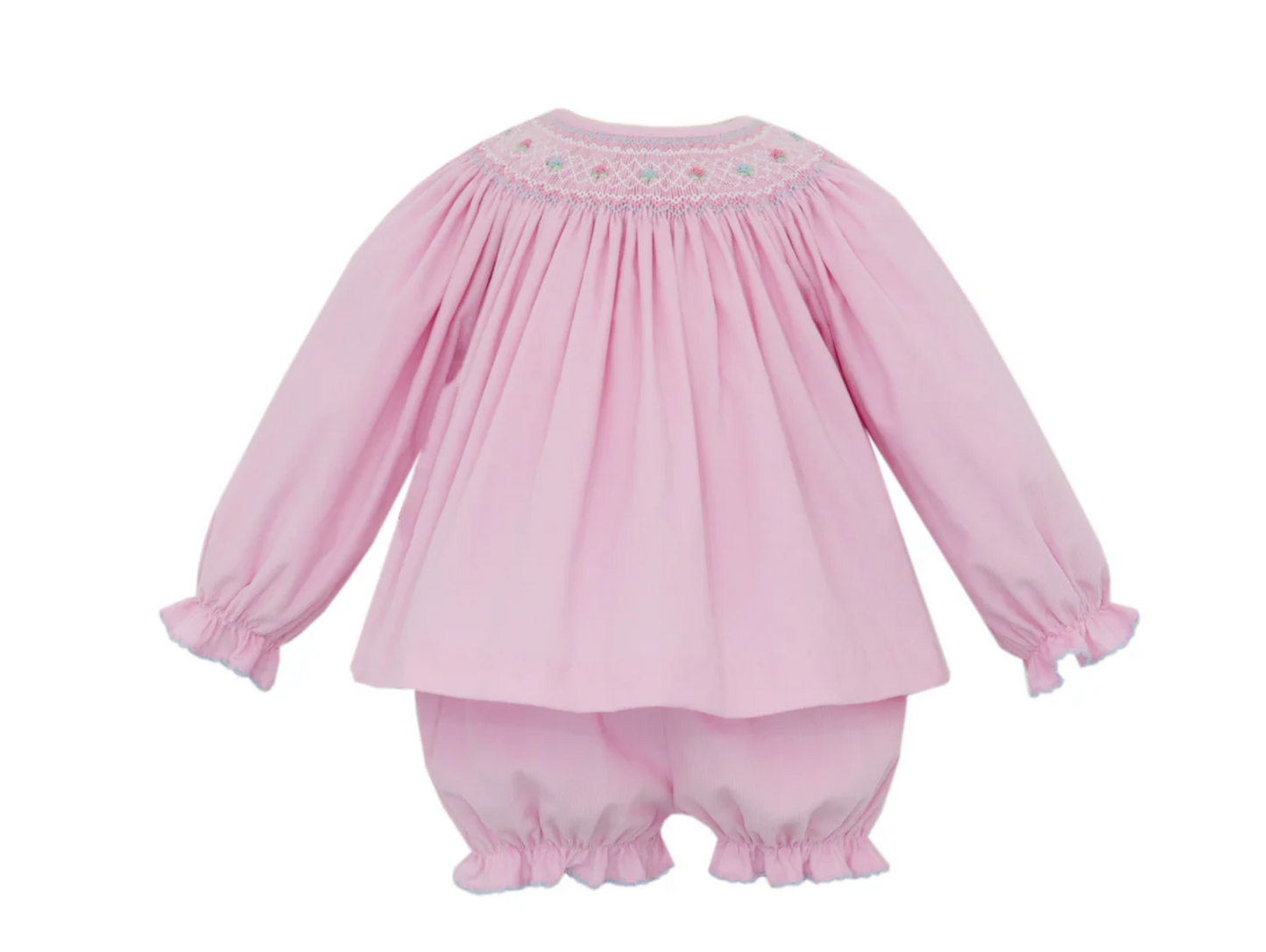 Petit Bebe Pink Corduroy Bishop