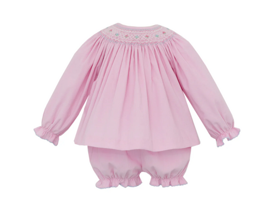 Petit Bebe Pink Corduroy Bishop
