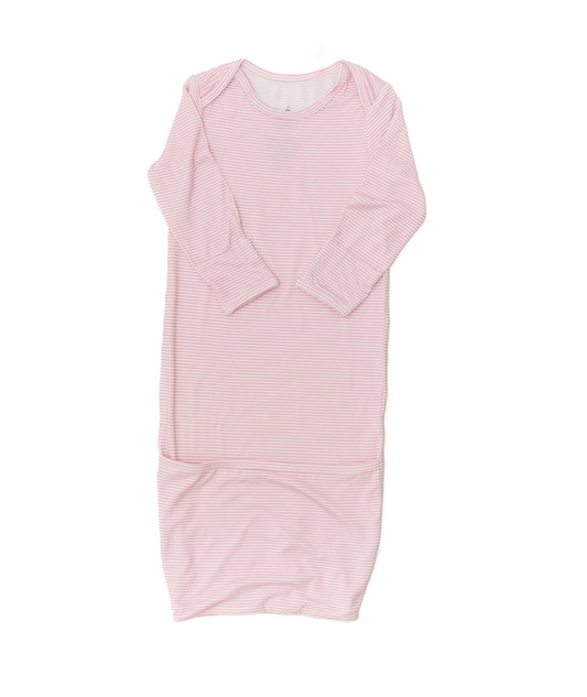 Uptown Baby Newborn Gown - Blue or Pink