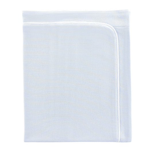 Blue English Knot Blanket