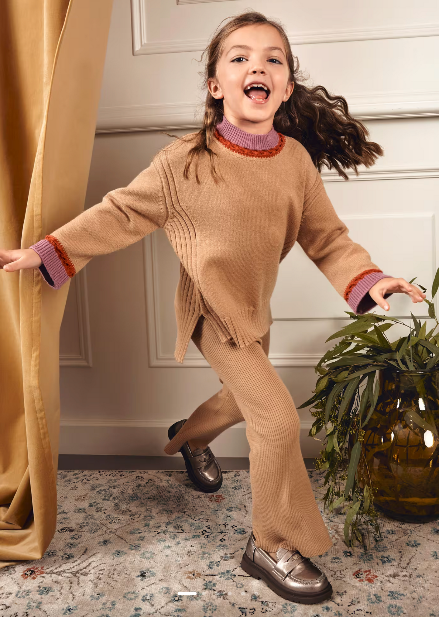 Abel & Lula Knit Pant Set
