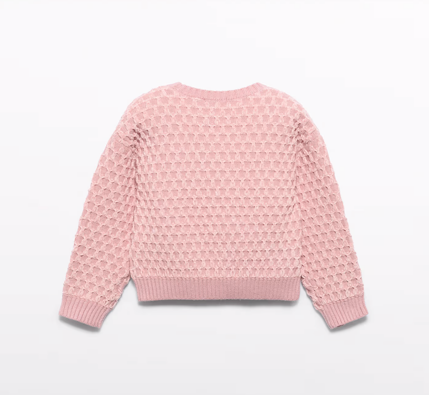Abel & Lula Chenille Jacquard Sweater Petal
