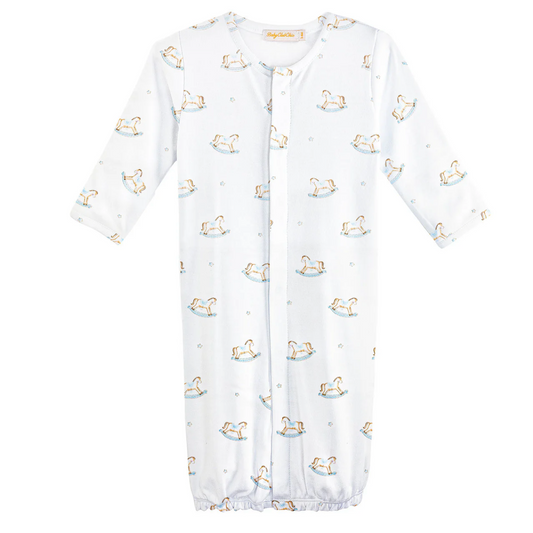 Tiny Rocking Horse Printed Converter Gown