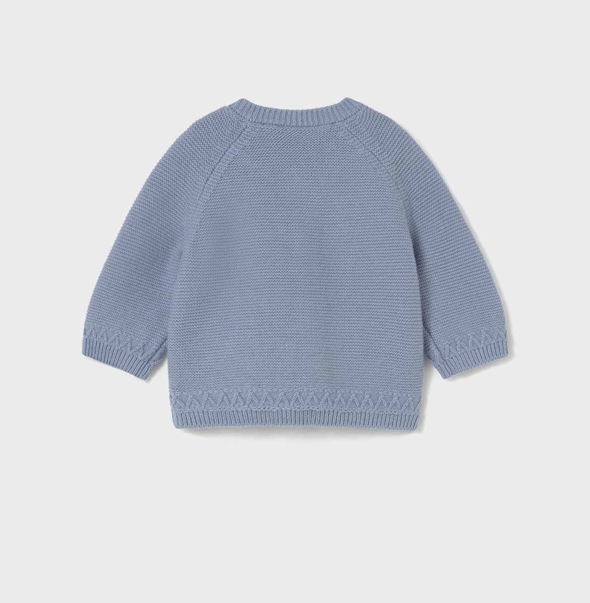 Baby Soft Knit Cardigan - Blue Bell