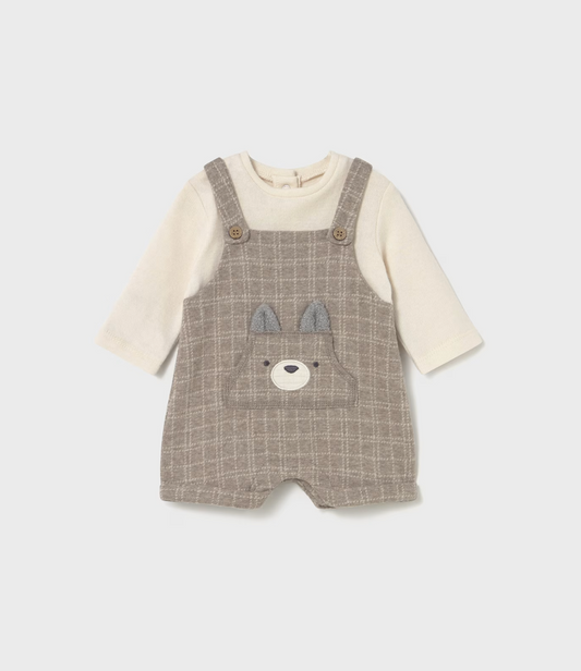 Baby Boy Bear Pocket One Piece