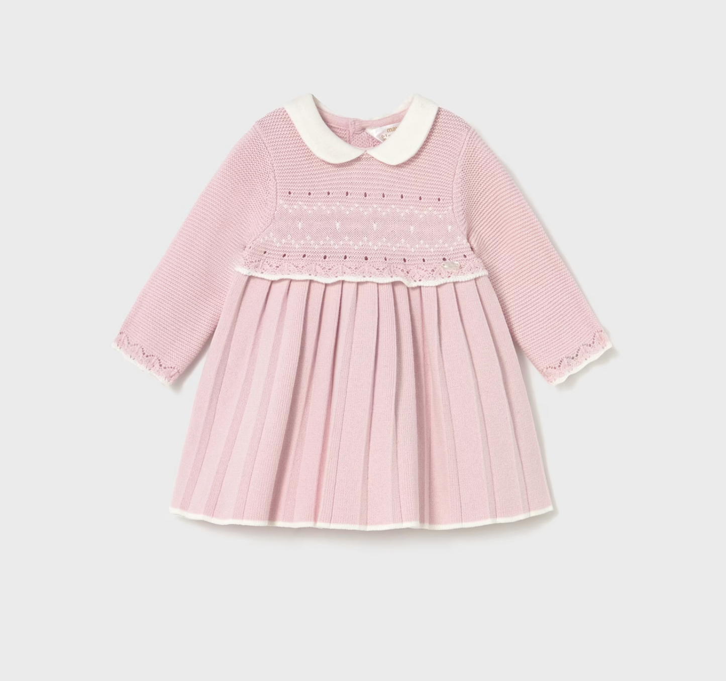 Baby Knit Dress - Rose