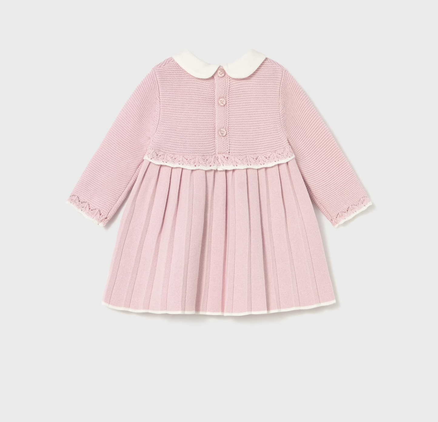 Baby Knit Dress - Rose