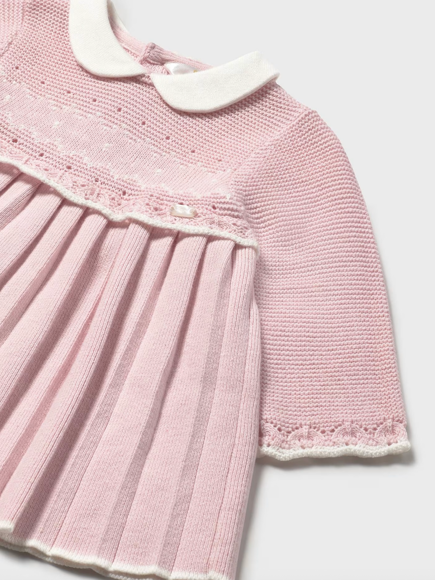Baby Knit Dress - Rose