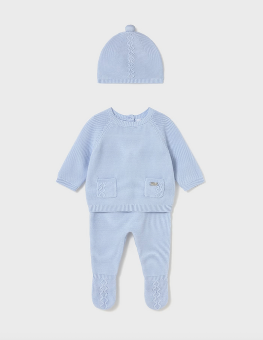 Baby Leg Warmer Set - Sky