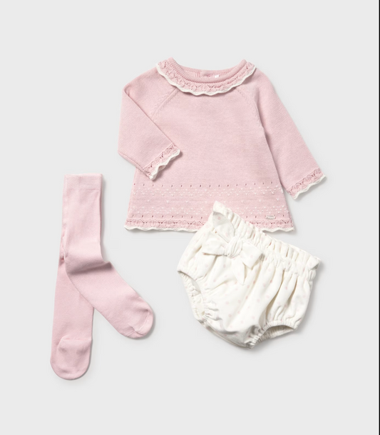 Baby Girl 3-Piece Set - Quartz