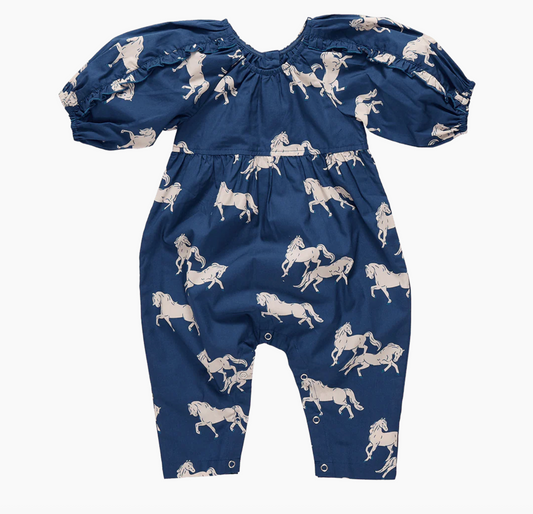 Pink Chicken Baby Girls Katya Jumper - Wild Horses