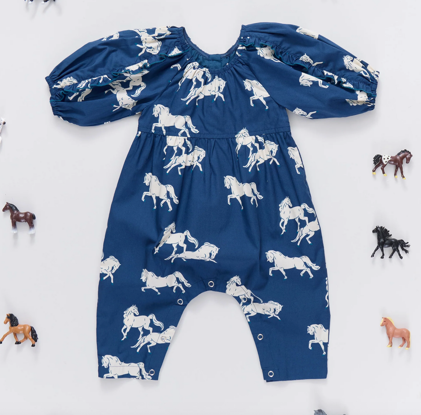 Pink Chicken Baby Girls Katya Jumper - Wild Horses