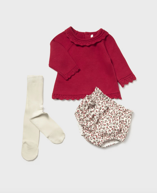 Girl 3-Piece Set - Cherry