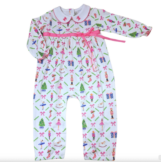 Baby Girl Nutcracker Romper