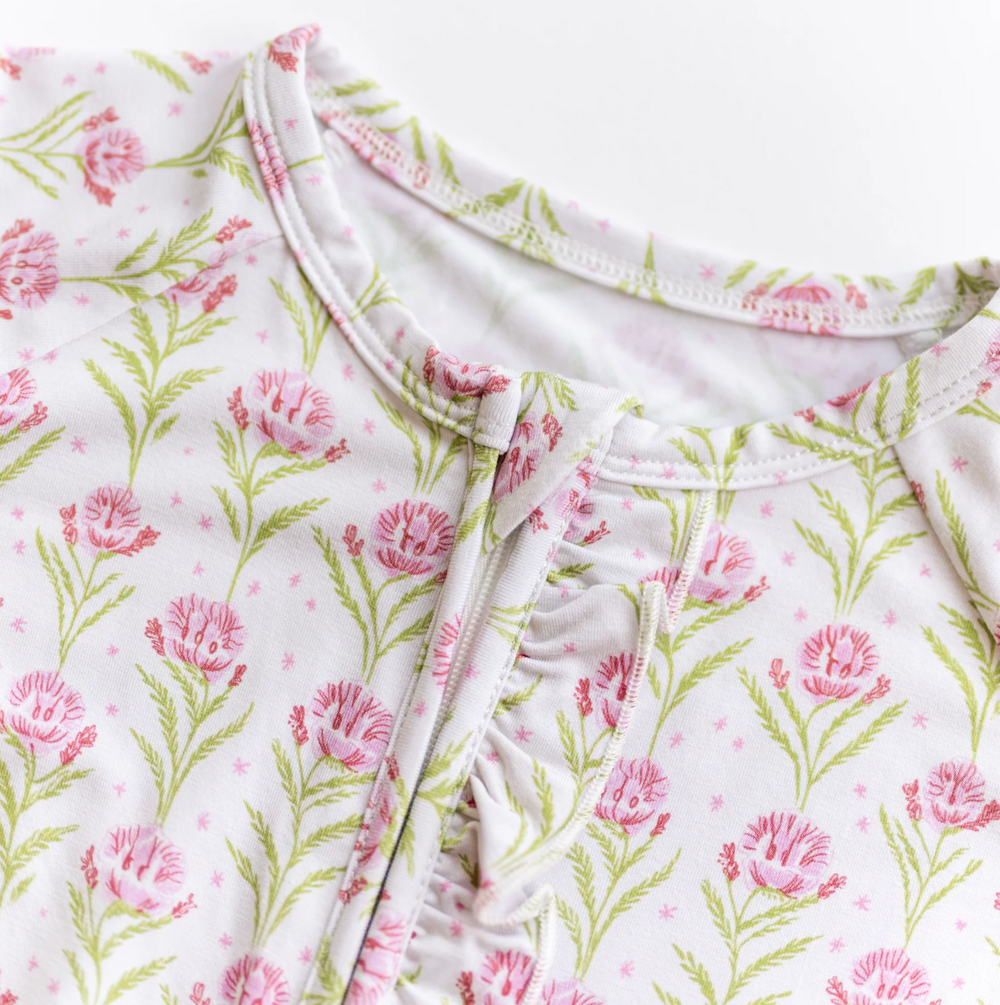 Blooms and Stars Convertible Ruffle Zippy