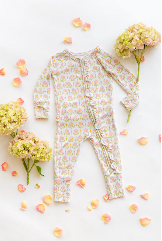 Happy Hydrangea Convertible Ruffle Zippy