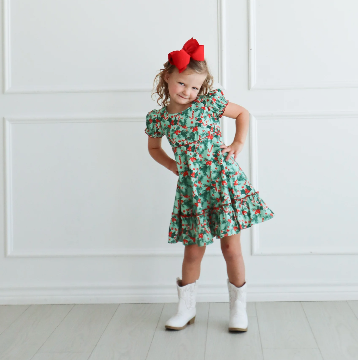 Holiday Holly Leighton Dress