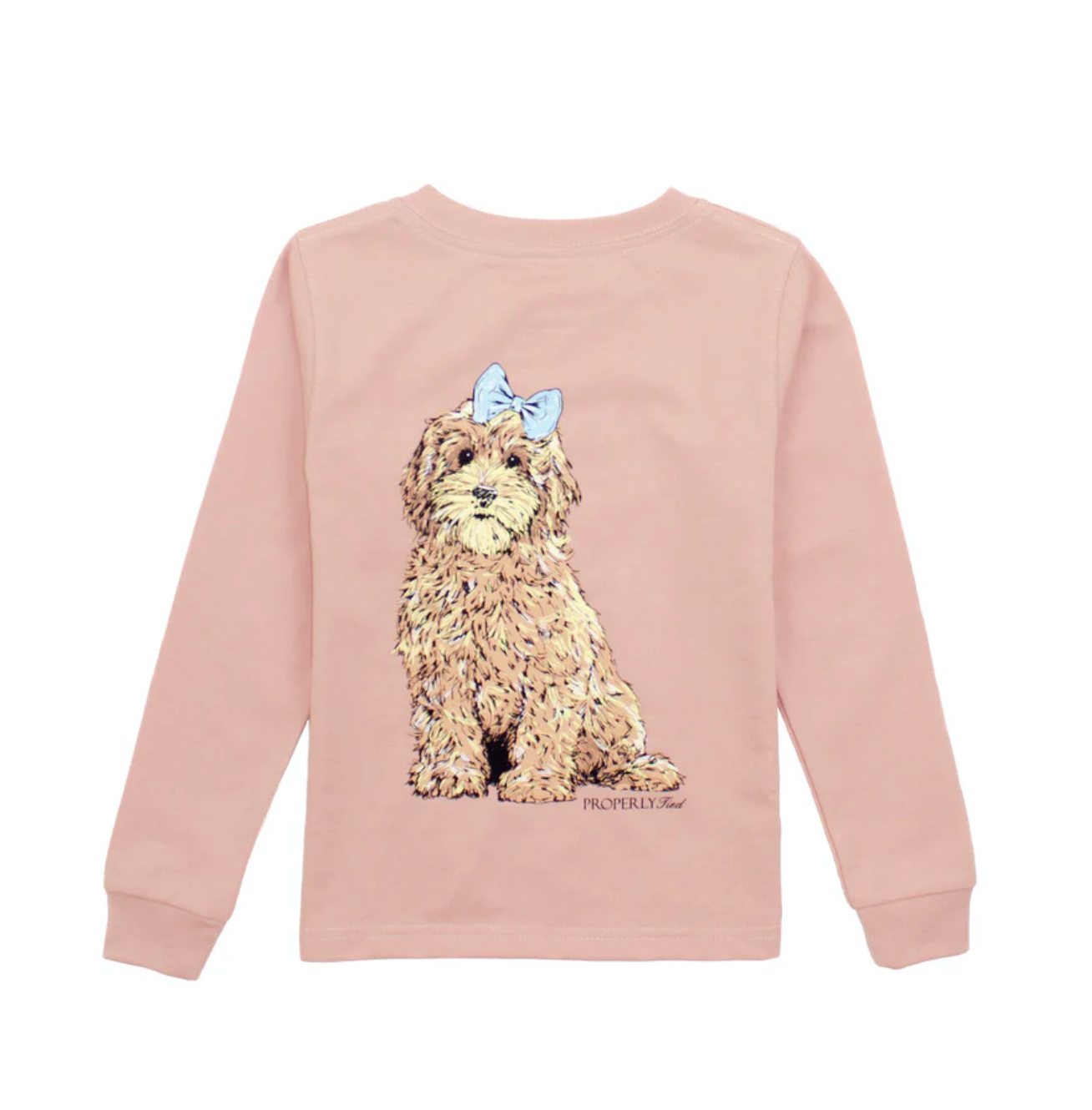 Properly Tied Goldendoodle - Peach