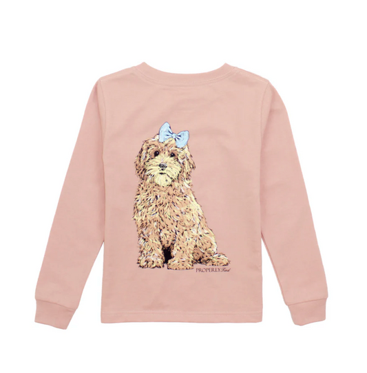 Properly Tied Goldendoodle - Peach