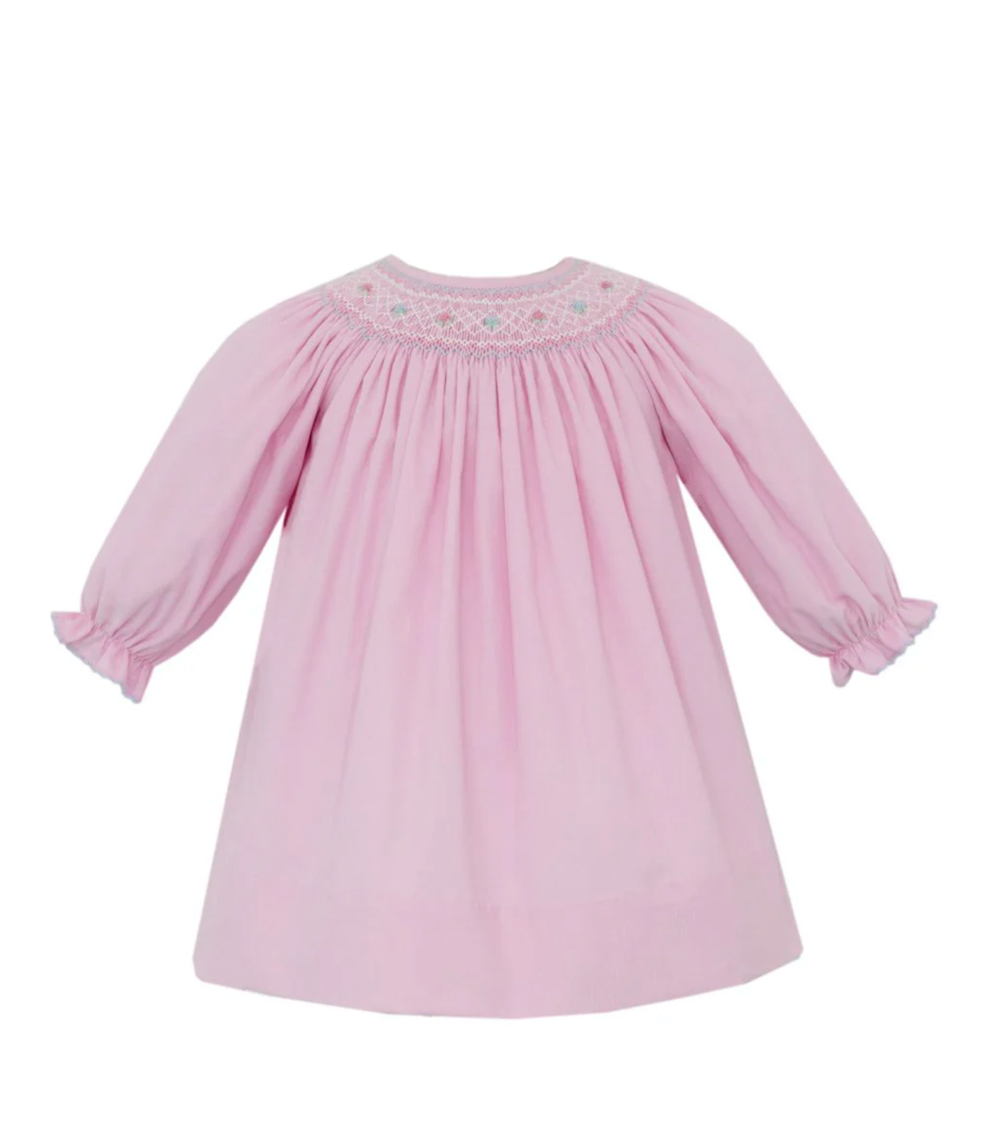 Petit Bebe Pink Corduroy Bishop