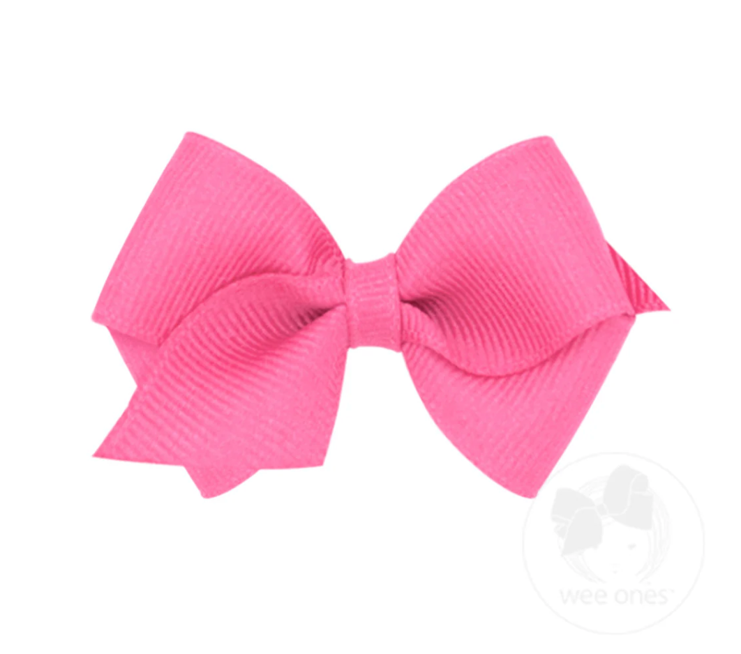 Wee Ones Wee Classic Grosgrain Girls Hair Bow