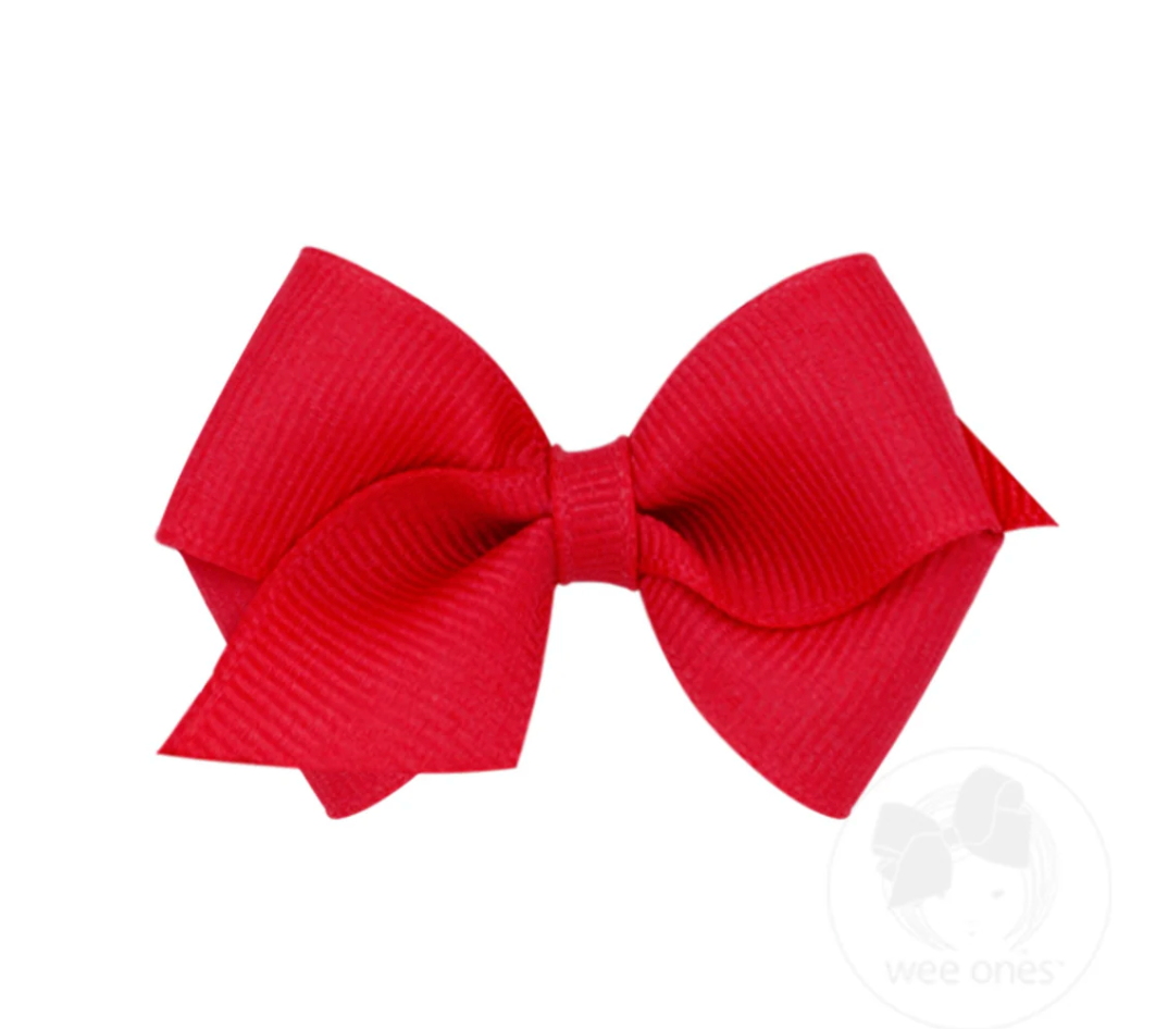 Wee Ones Wee Classic Grosgrain Girls Hair Bow