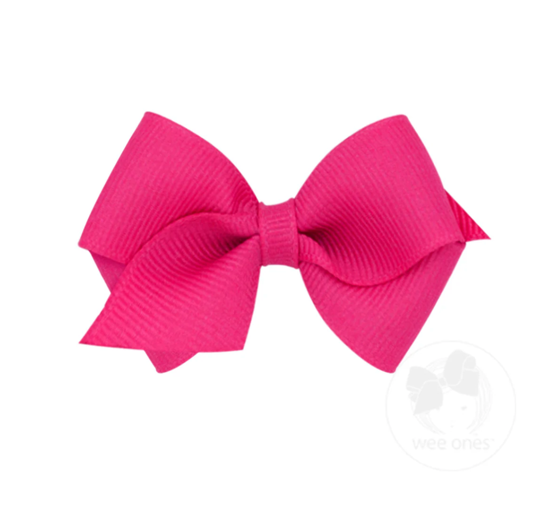 Wee Ones Wee Classic Grosgrain Girls Hair Bow