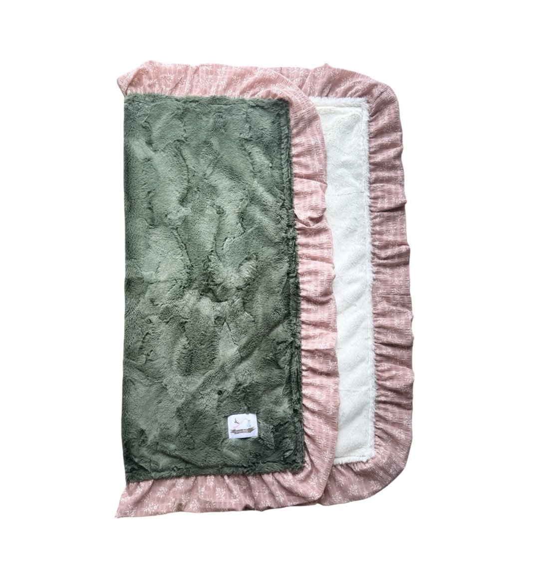 Double Plush Blanket - Multiple Color Options