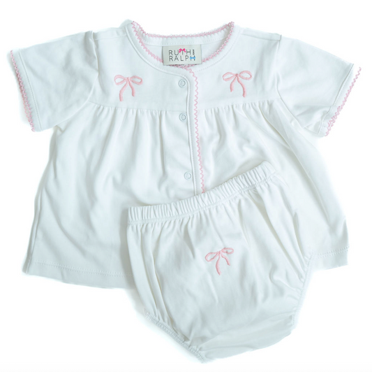 Bows Layette Set