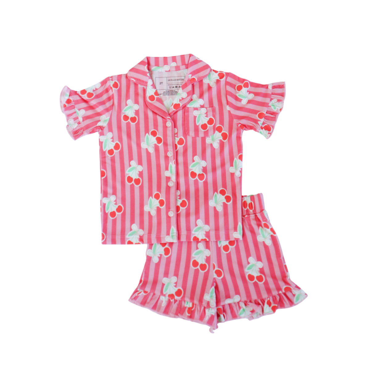 Ruffle Set - Cherries