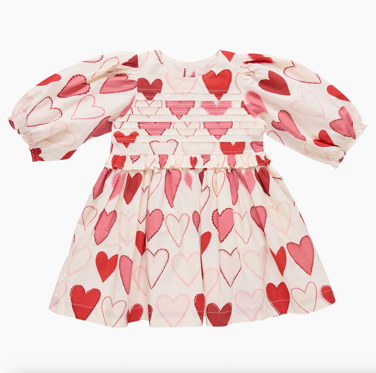 Pink Chicken Girls Renee Dress - Gradient Hearts