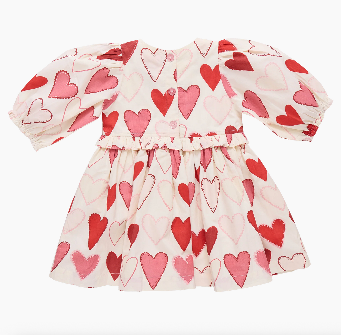 Pink Chicken Girls Renee Dress - Gradient Hearts