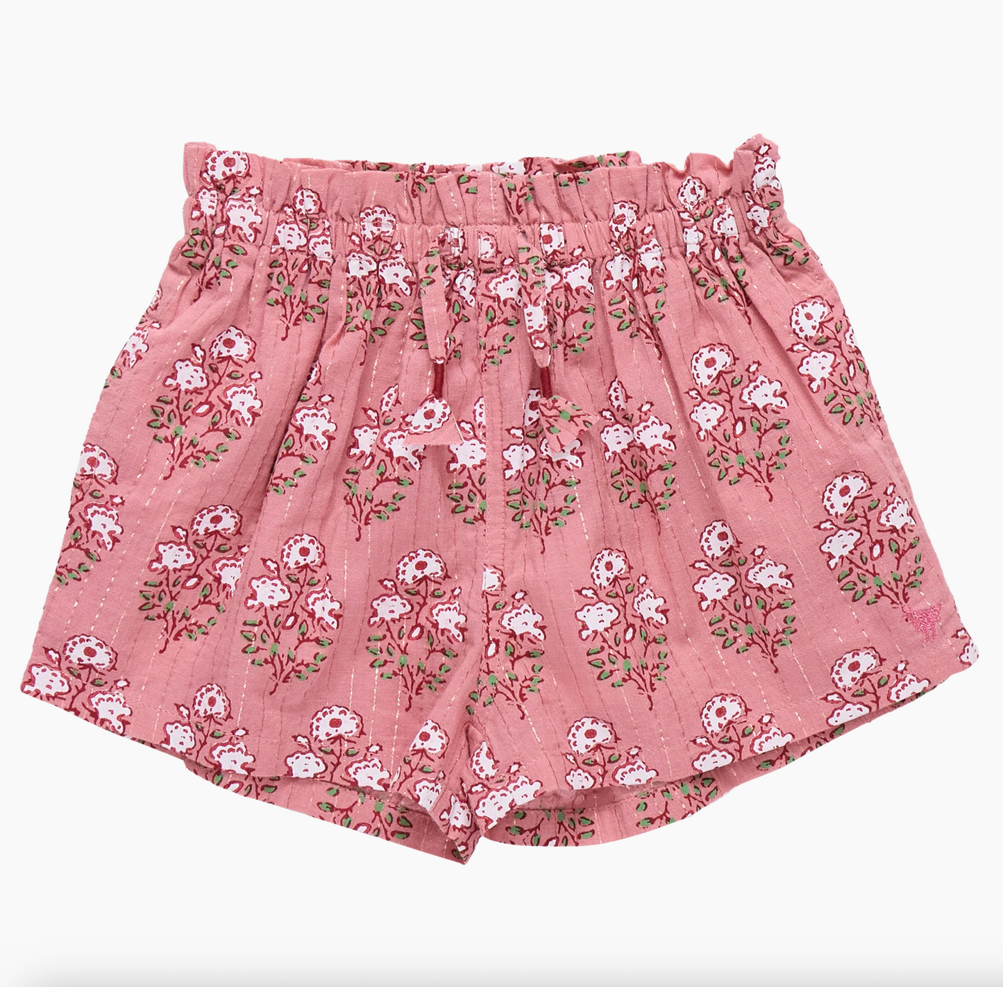 Pink Chicken Girls Theodore Short - Pink Strawflower