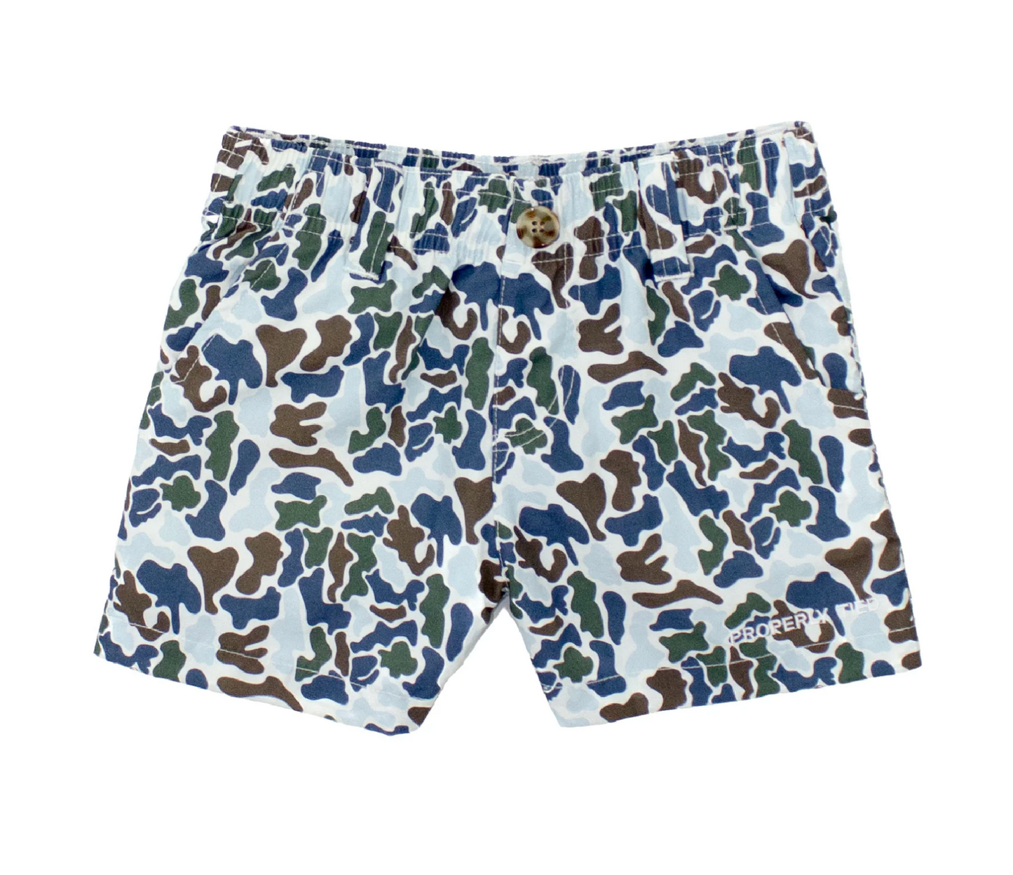 Properly Tied Boys Mallard Short Terra Camo
