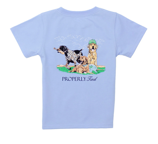 Properly Tied Diamond Dogs Light Blue