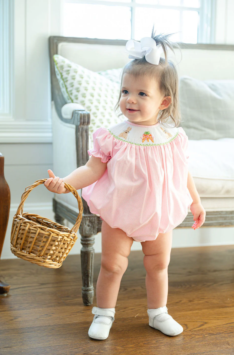 Easter Bunny and Carrots Birdie Bubble