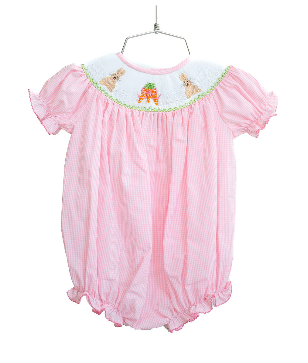 Easter Bunny and Carrots Birdie Bubble