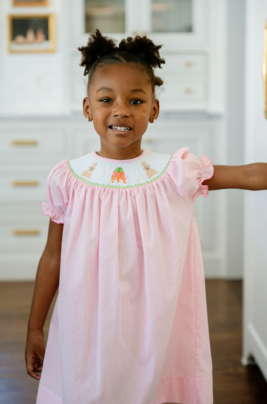 Easter Bunny and Carrots Helen Dress