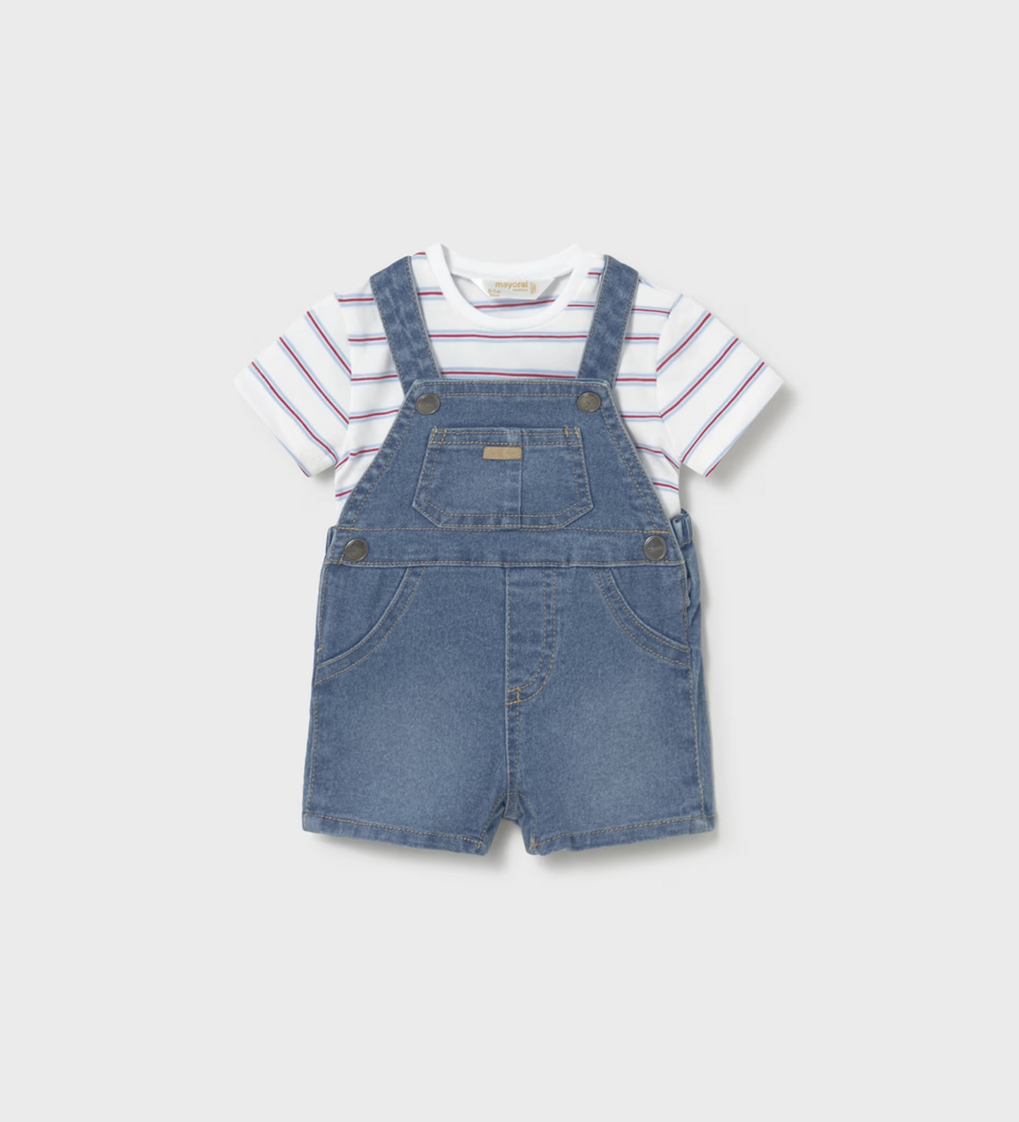 Baby Boy Overall and T-Shirt Set