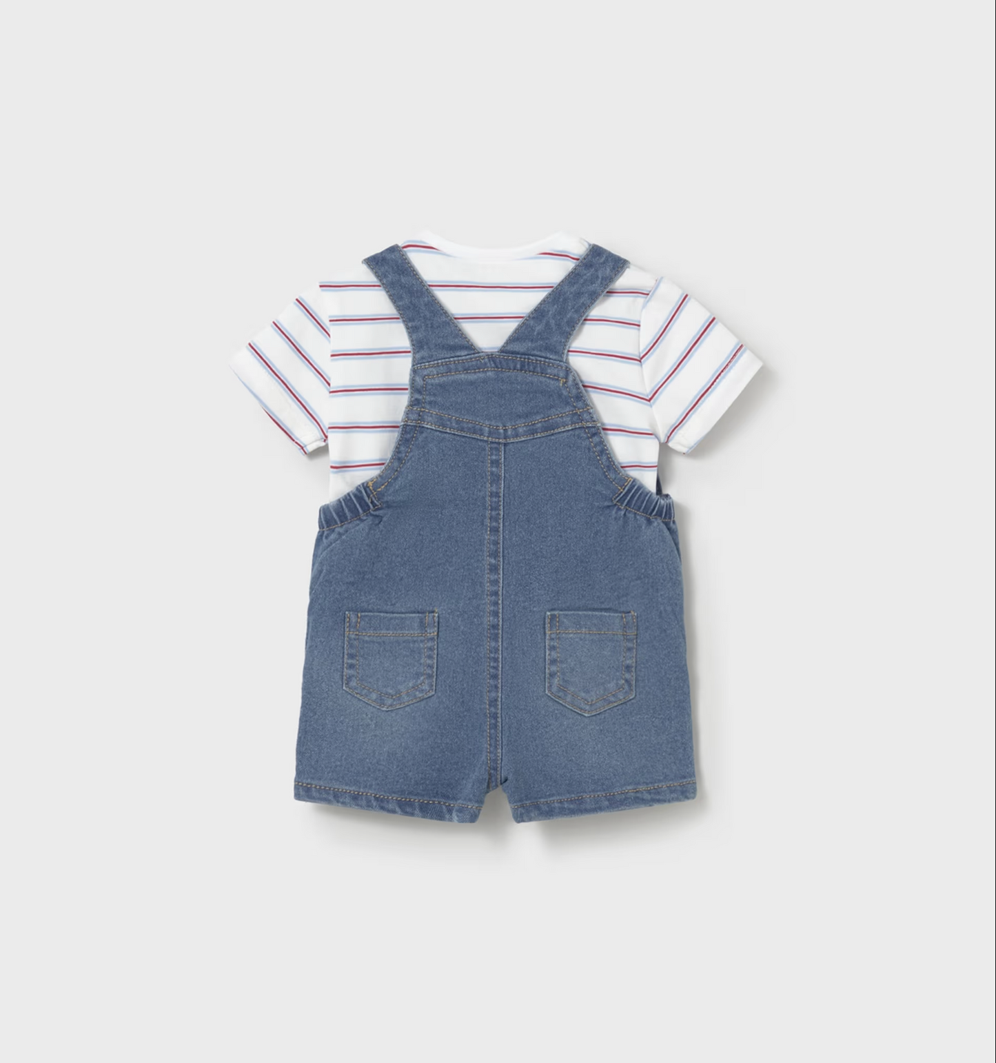 Baby Boy Overall and T-Shirt Set