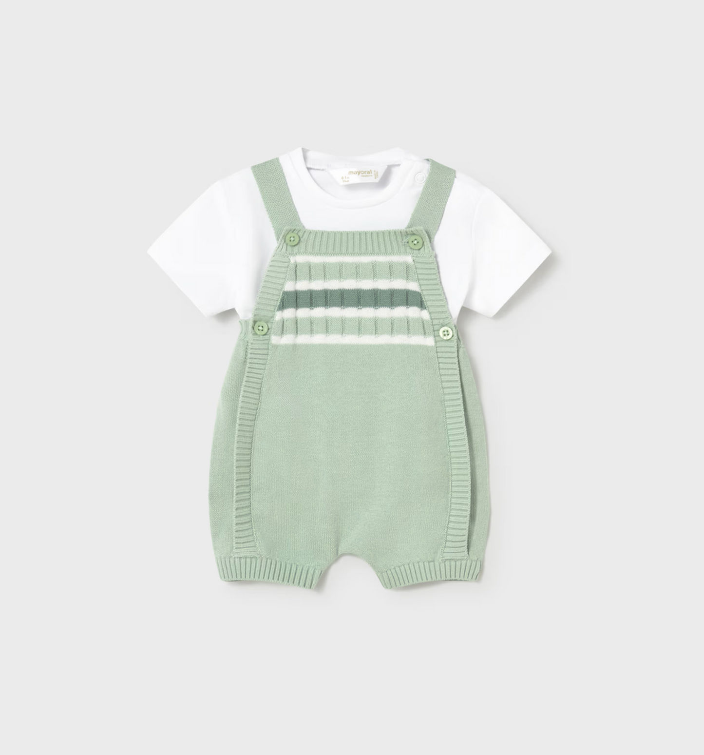 Baby Boy Dungaree and T-shirt Set
