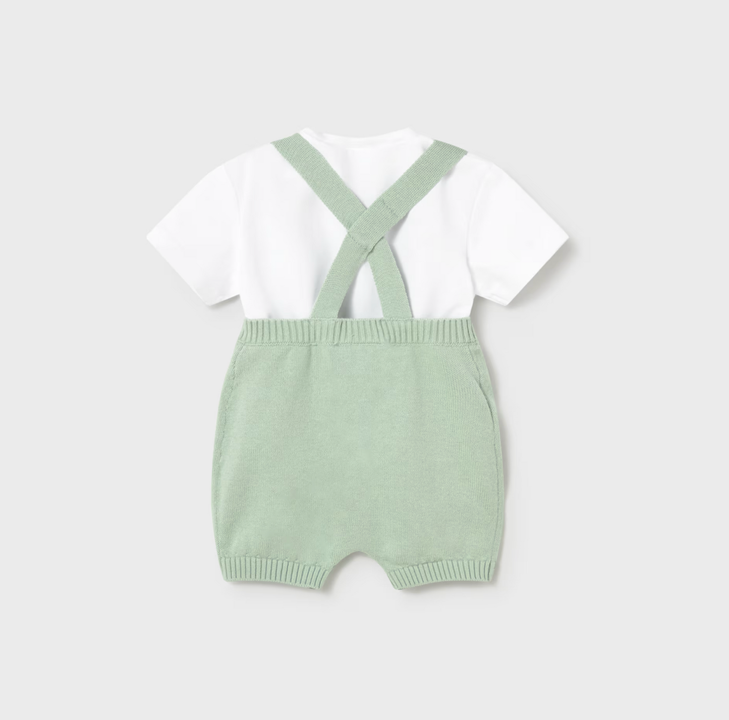 Baby Boy Dungaree and T-shirt Set