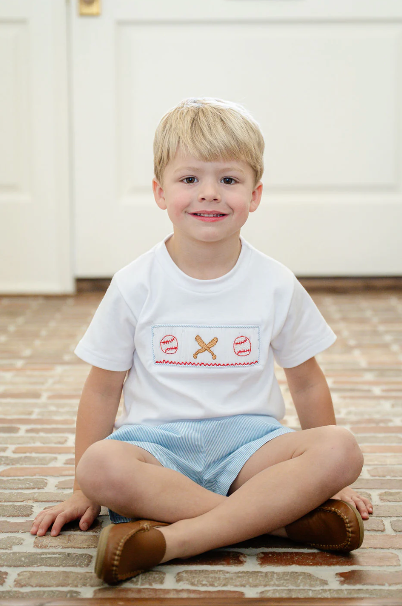 Baseball Beau T-Shirt/Shorts Set