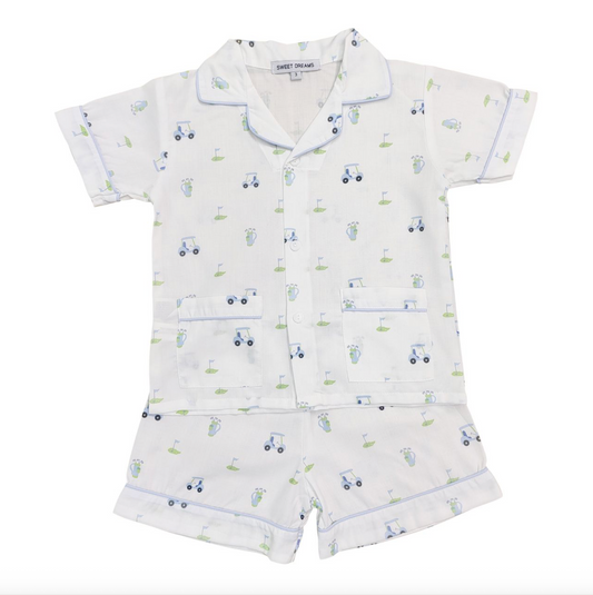 Golf Print Boy PJ