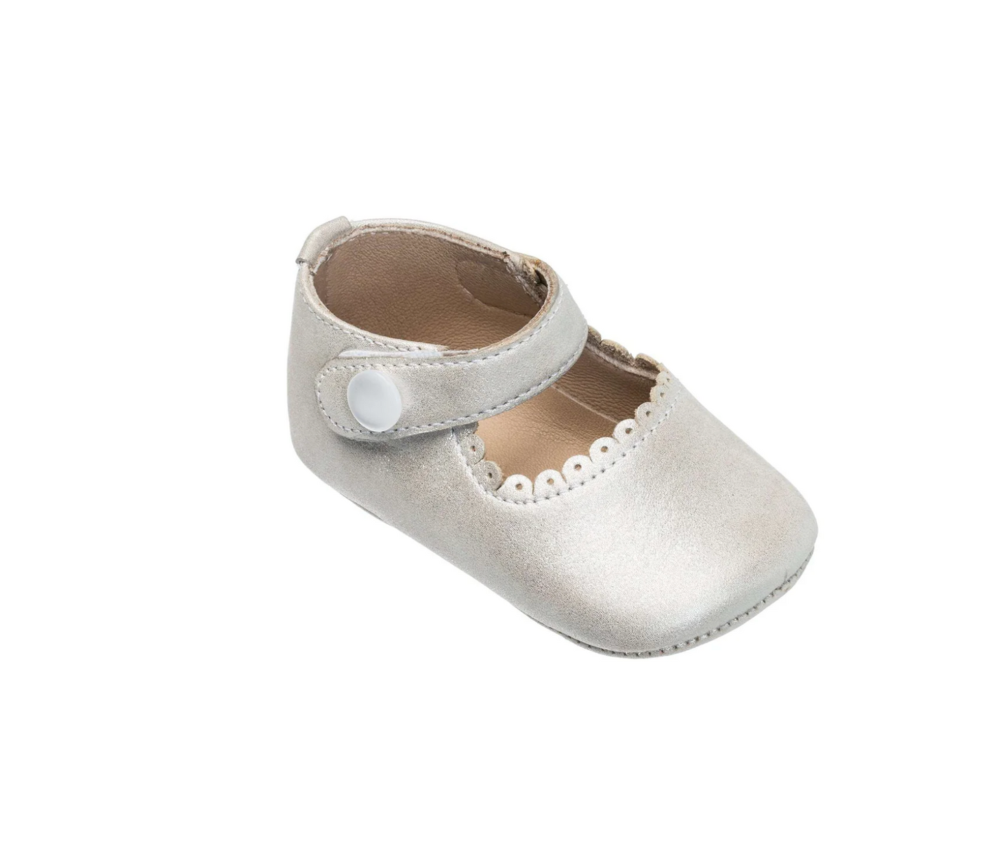 Elephantito Baby Mary Jane - Talc