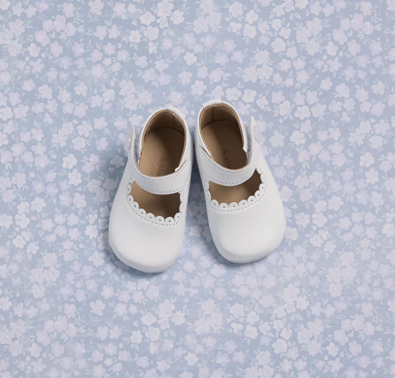 Elephantito Baby Mary Jane - White