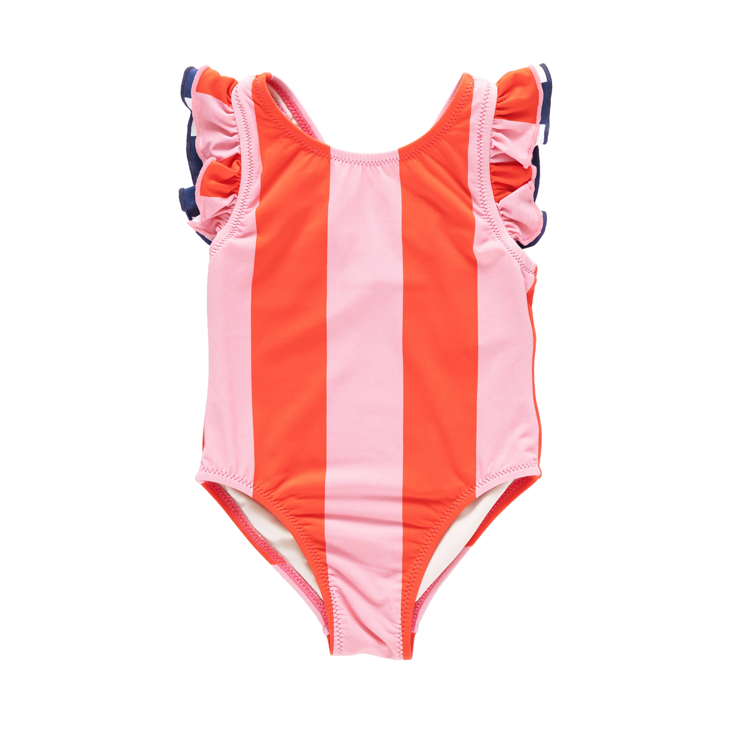 Pink Chicken Girl's Liv Suit - Wide Pink and Red Stripe