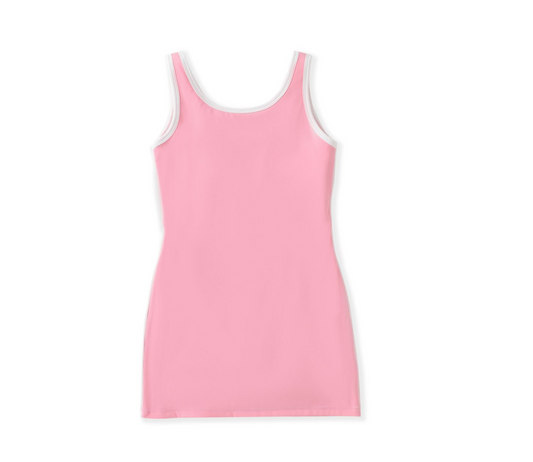 Pink/White Tennis Dress