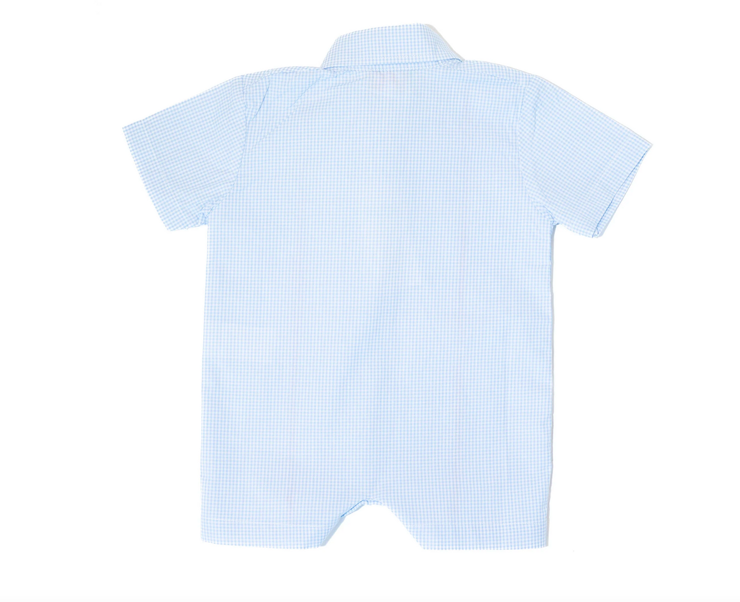 Boys Texas Flag Guayabera Romper