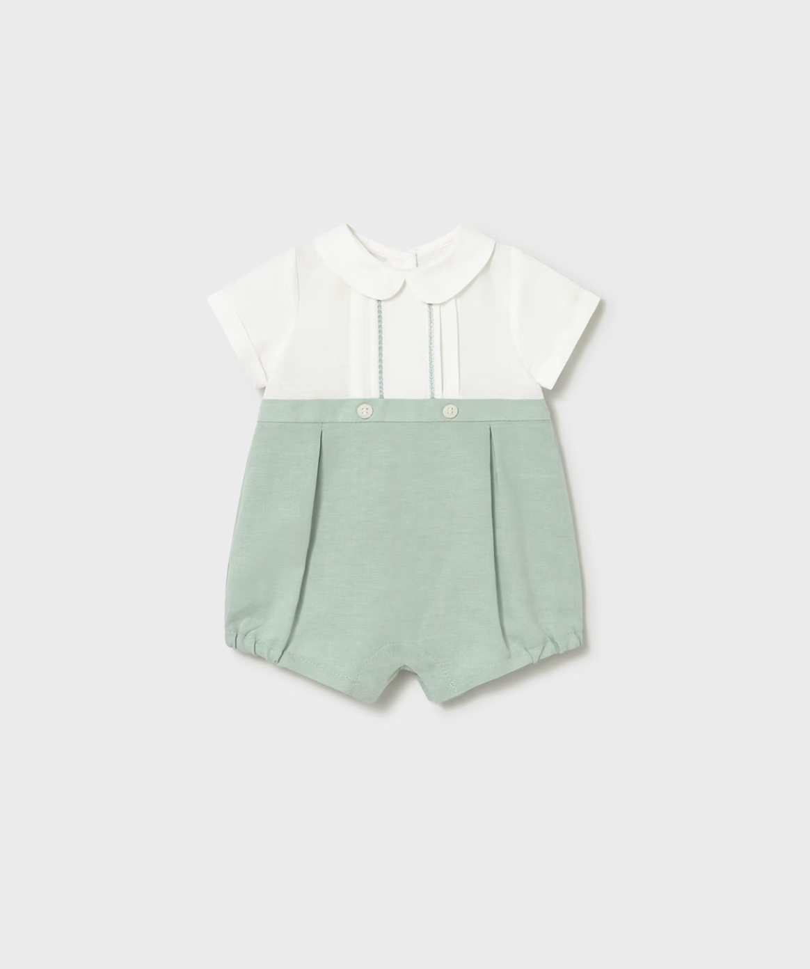 Baby Boy Ceremony Onesie - Blue or Aqua